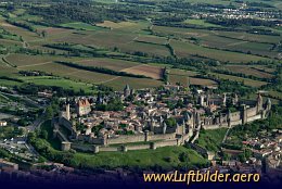 Aerial photo Carcassonne