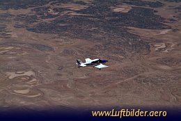 Aerial photo Fly above the Sahara Desert