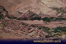 Aerial photo Ait Ben Haddou