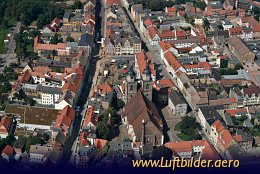 Aerial photo Historic center of Wittenberg
