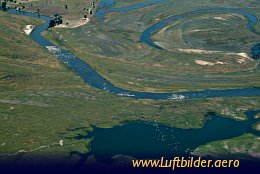 Aerial photo Chobe River