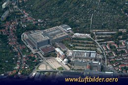 Aerial photo Zeiss headquarter in Jena