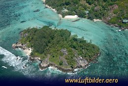 Aerial photo Cerf Island