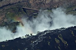 Aerial photo Victoriafalls