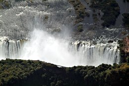 Aerial photo Victoria Falls
