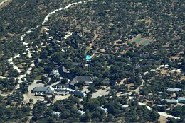 Aerial photo Mokuti Lodge