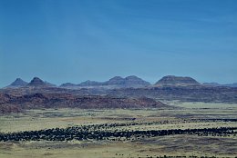 Aerial photo Lanscape near Twyfelfontein