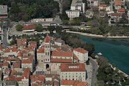 Aerial photo Trogir